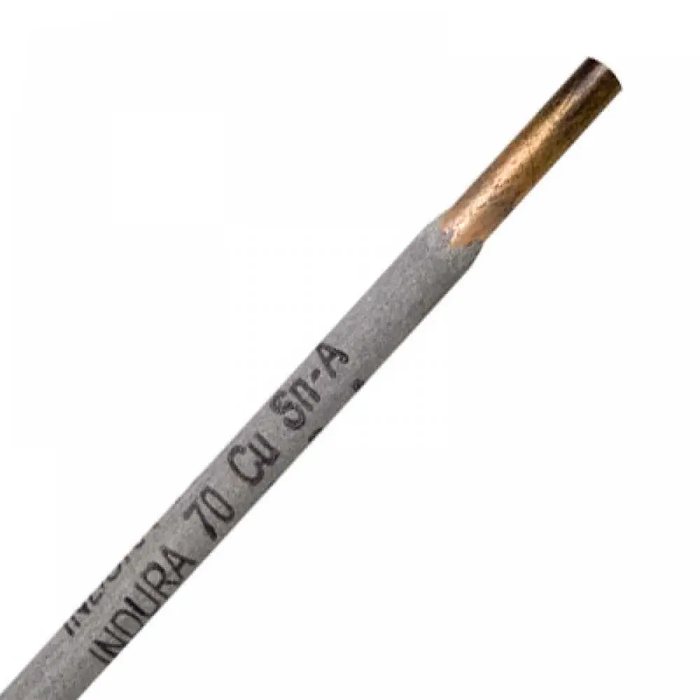 Electrodo 70 AWS E-Cu Sn-A Indura 3.2 mm - 1/8" (Cobre)