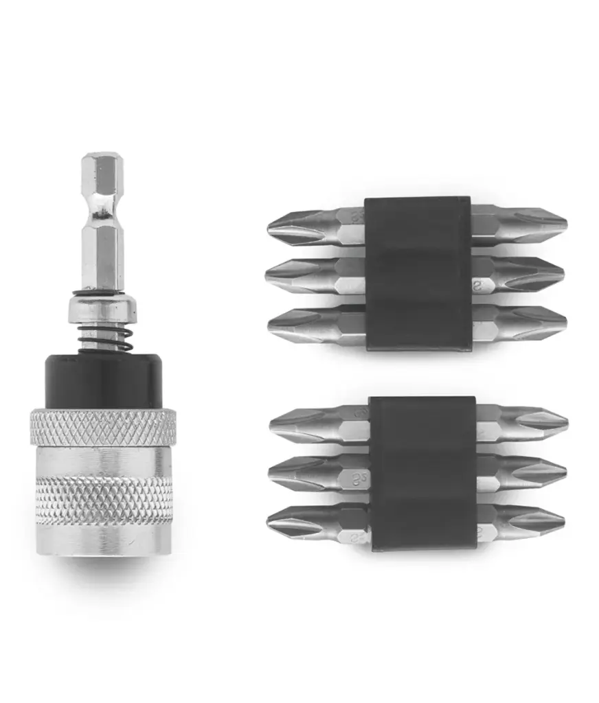 Adaptador para Taladro (13 Pzs.) (12 puntas PH2) Bremen