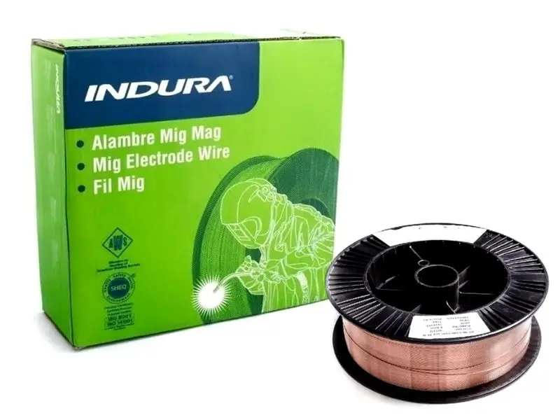 Rollo de Alambre 70S-6 x 15 Kg. Indura 0.9 mm