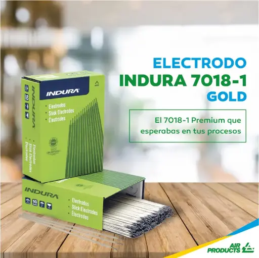 [02.17.31.00.00109] Electrodo Indura 7018-1 GOLD 4.8 mm - 3/16"