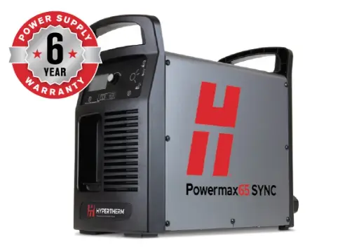 [02.17.18.46.00003] Equipo Hypertherm  POWERMAX 65 SYNC CSA 200-600V 1/3F CPC T Man 7,6M con Torcha Mecanicazada